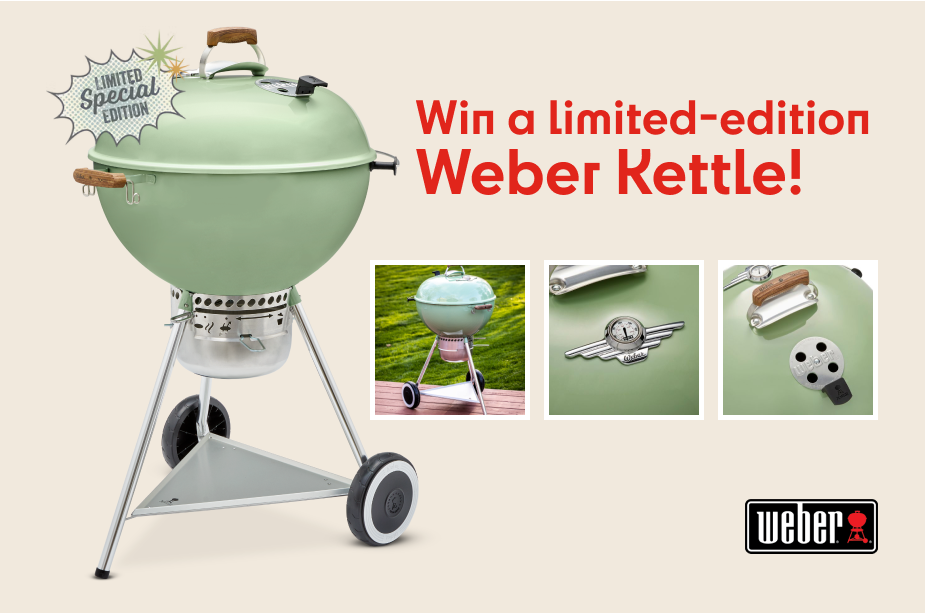 Father’s Day Competition – Win a Limited-Edition Weber Kettle!