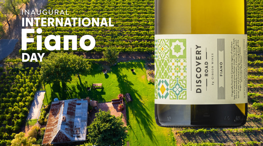 Gibson Wines Raises a Glass to the First International Fiano Day.