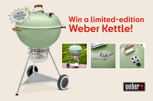Father’s Day Competition – Win a Limited-Edition Weber Kettle!